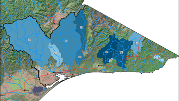 Declared Special Water Supply Catchments Areas in East Gippsland