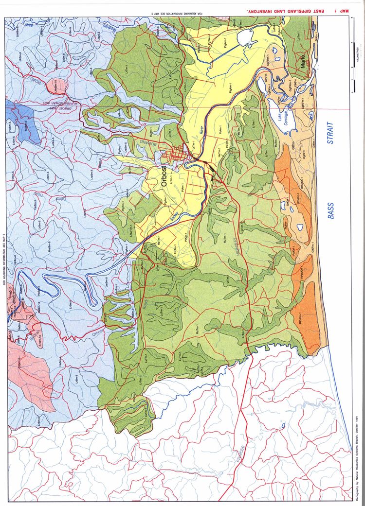 Land Inventory of East Gippsland - A Reconnaissance Survey Technical Report No. 23