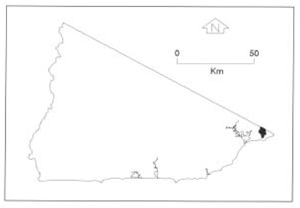 Map unit description B3.8 Low hills and hills granitic type 1