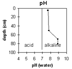 Graph: Site GN7 pH levels