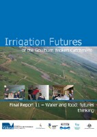 Irrigation Futures Final Report 11 - Water and food: futures thinking