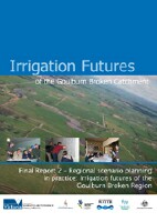 Irrigation Futures Final Report 2 - Regional scenario planning in practice