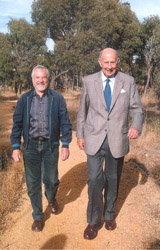 Image:  Keith and Governor Landy