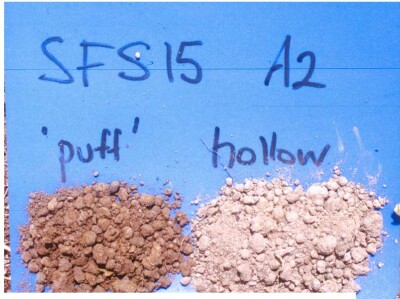 Soil pit SFS15 puff and hollow