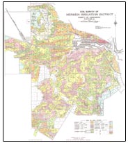 A Soil Survey of the Merbein Irrigation District, Victoria - soil map
