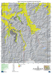 NE LRA Susceptibility to Gully & Tunnel Erosion - Bogong Map