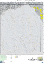 NE LRA Susceptibility to Gully & Tunnel Erosion - Dargo Map