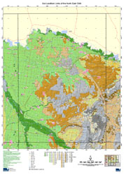 NE LRA Soil/Landform Unit - Albury Map