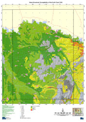 NE LRA Susceptibility to Mass Movement - Albury Map