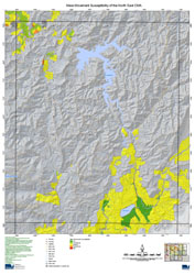 NE LRA Susceptibility to Mass Movement - Benambra Map