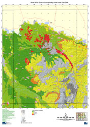 NE LRA Susceptibility to Sheet & Rill Erosion - Albury Map