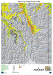 NE LRA Susceptibility to Sheet & Rill Erosion - Bogong Map