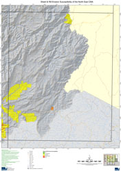 NE LRA Susceptibility to Sheet & Rill Erosion - Jacobs River Map