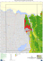 NE LRA Susceptibility to Sheet & Rill Erosion - Wangaratta Map