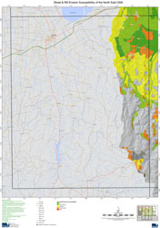 NE LRA Susceptibility to Sheet & Rill Erosion - Whitfield Map