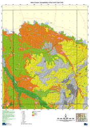 NE LRA Susceptibility to Wind Erosion - Albury Map