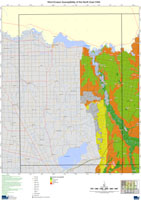 NE LRA Susceptibility to Wind Erosion - Wangaratta Map