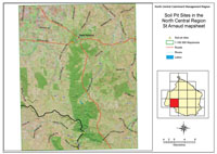 3d soil pit map - st arnaud