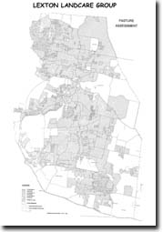Image:  Lexton Landcare Pasure Assessment Map