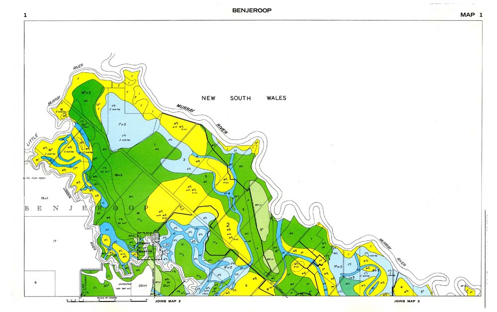 Soils and Land Use in the Torrumbarry Irrigation District Victoria - soil map 1
