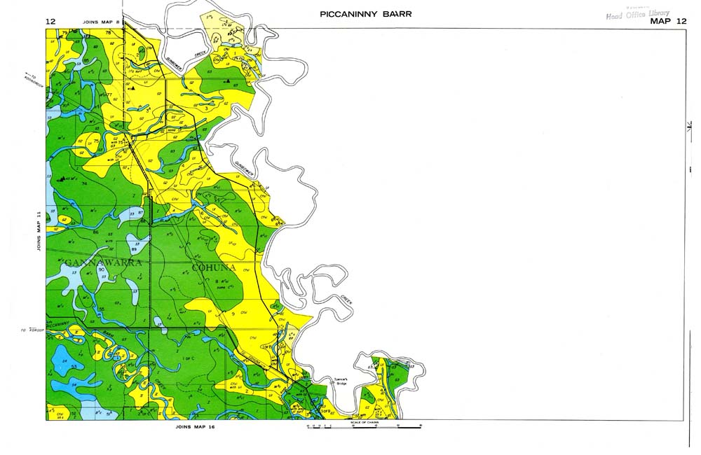 Soils and Land Use in the Torrumbarry Irrigation District Victoria - soil map 12