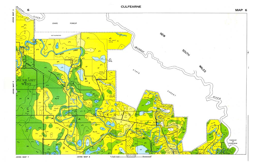 Soils and Land Use in the Torrumbarry Irrigation District Victoria - soil map 6