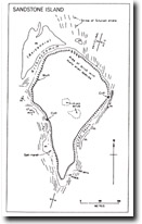 48. Sandstone Island - Silurian Outcrop