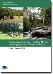 Image:  Productive Grazing Health Rivers - Project Report 2006