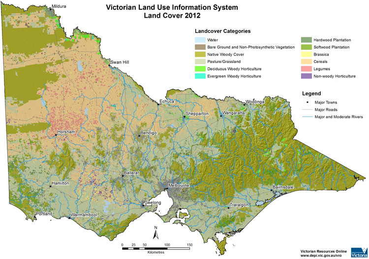 Victorian Land Use Information System Land Tenure 2012