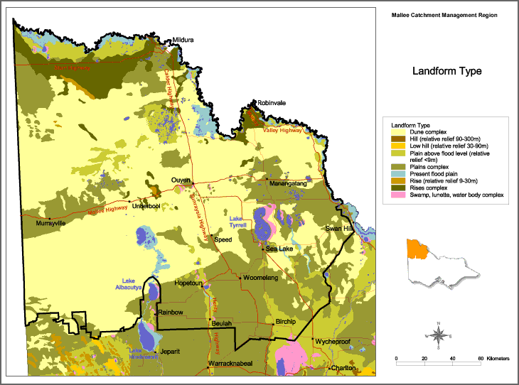 Image:  Mallee Region Landform