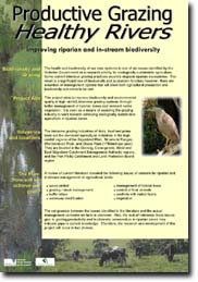 Image: Riparian Biodiversity Fact Sheet