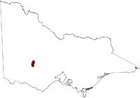 Thumbnail image showing the location of Ararat-Maroona Salinity Province in Victoria