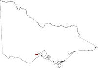 Thumbnail image showing the location of Barrabool Hills Salinity Province in Victoria