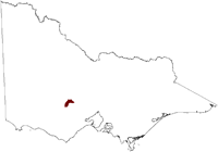 Thumbnail image showing the location of  Burrumbeet Salinity Province in Victoria