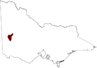 Thumbnail image showing the location of the Douglas Depression Salinity Province in Victoria