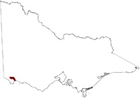 Thumbnail image showing the location of Haywood Salinity Province in Victoria 