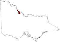Thumbnail image showing the location of the Kerang Lakes Salinity Province in Victoria