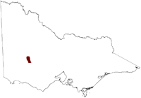 Thumbnail image showing the location of the Moyston Salinity Province in Victoria