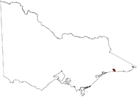 Thumbnail image showing the locatation of Orbost Marlo Salinity Province in Victoria