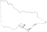 Thumbnail image showing the location of the Pakenham Bunyip Salinity Province in Victoria