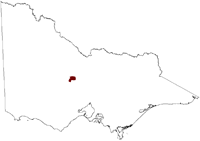 Thumbnail image showing the location of the Ravenswood NuggettyProvince in Victoria