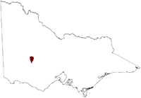 Thumbnail image showing the location of the Stawell Salinity Province in Victoria