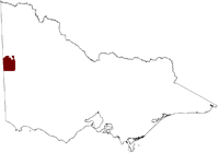 Thumbnail image showing the location of the Telopea Downs Salinity Province in Victoria