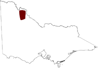 Thumbnail image showing the location of the Tyrrell Basin Salinity Province in Victoria 