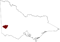 Thumbnail image showing the location of the Victoria Valley Salinity Province in Victoria