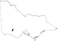 Thumbnail image showing the location of the Woorndoo Salinity Province in Victoria