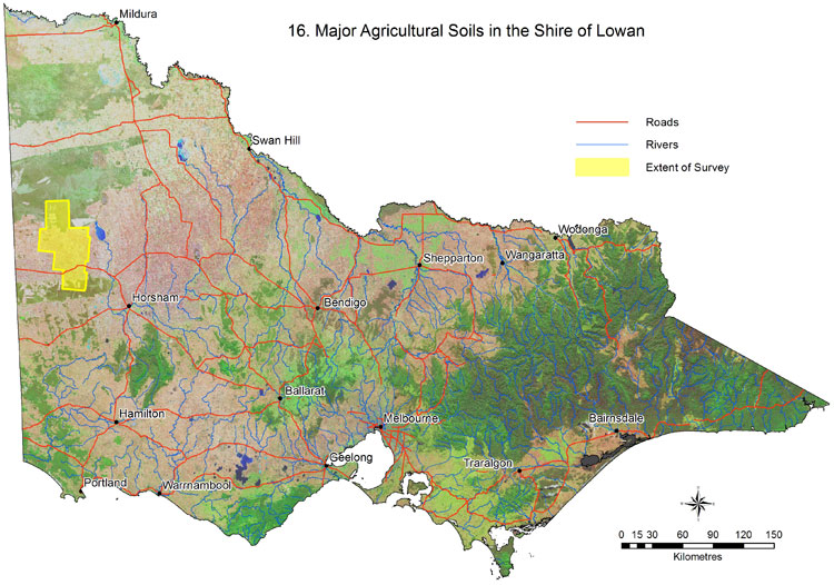 Soil and Land Survey Directory maps - Survey 16
