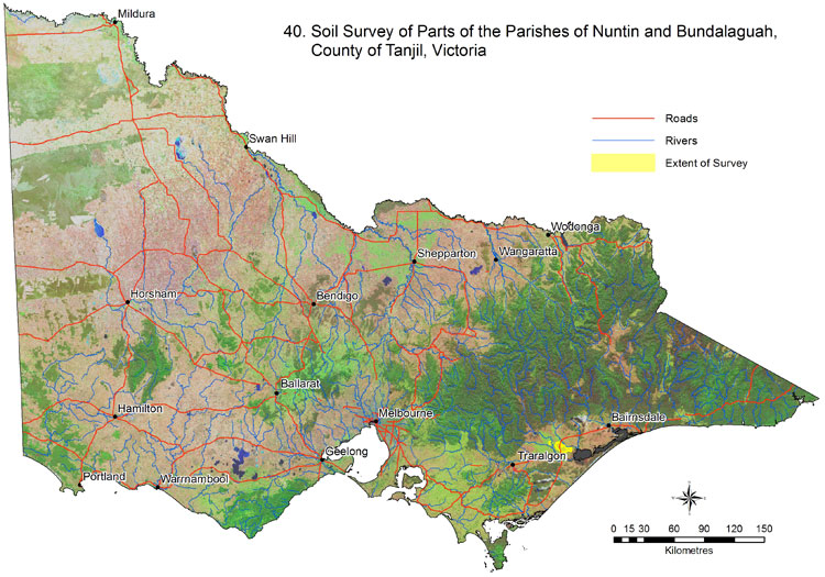 Soil and Land Survey Directory maps - Survey 40