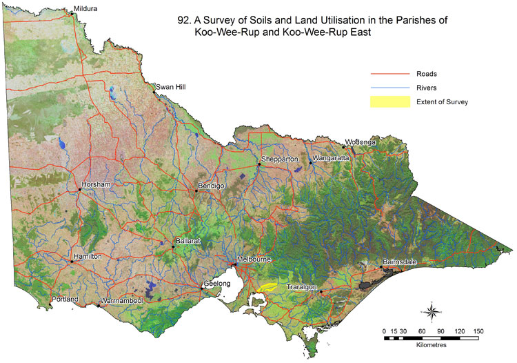Soil and Land Survey Directory maps - Survey 92