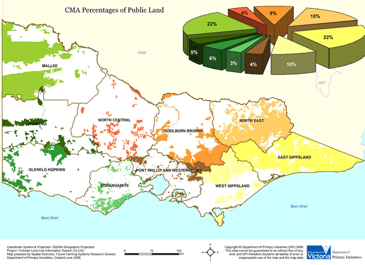 CMA Percentages of Public Land